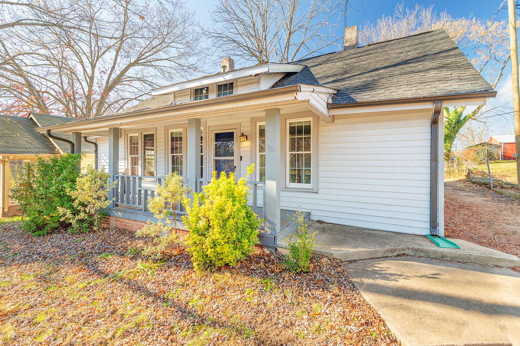 15 Michigan Avenue in convenient West Asheville, first house behind neighborhood retail and restaurants